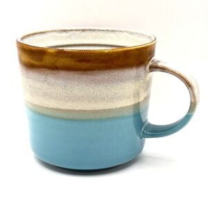 Danica Heirloom Mug Blue Cream Brown Coffee Tea Mug